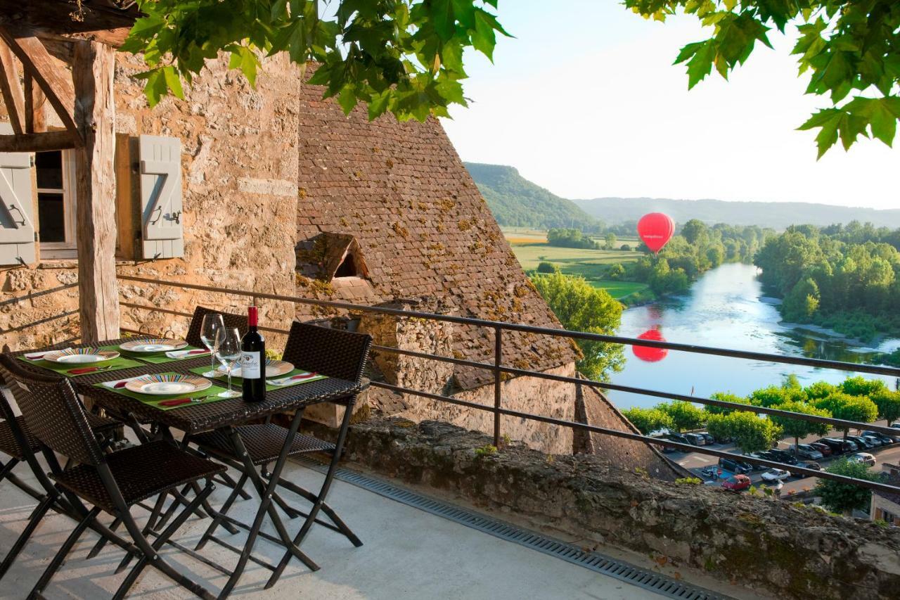 Au Coeur De Beynac, Superbe Maison Du 14Eme Siecle Avec Jardin Panoramique ภายนอก รูปภาพ