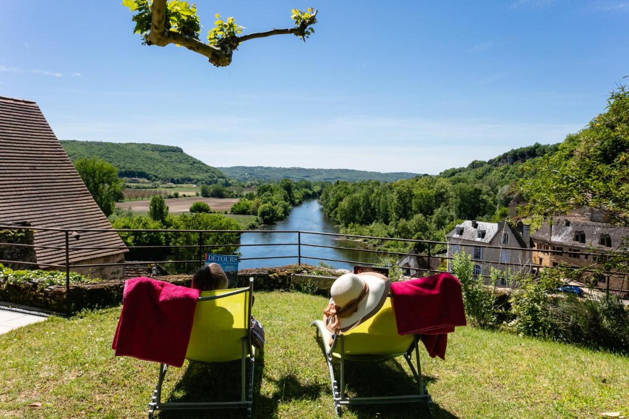 Au Coeur De Beynac, Superbe Maison Du 14Eme Siecle Avec Jardin Panoramique ภายนอก รูปภาพ